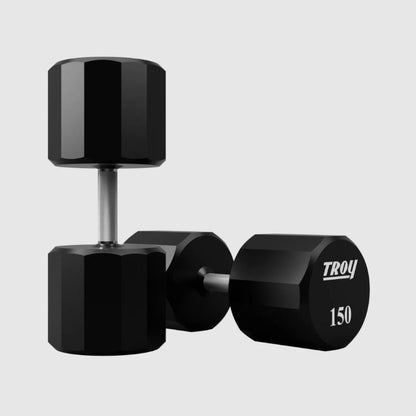 TROY TSD-U 12-Sided Urethane Encased Dumbbell