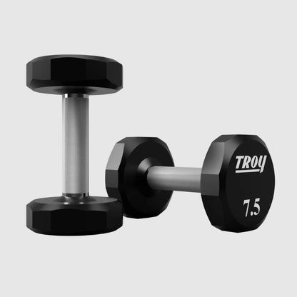 TROY TSD-U 12-Sided Urethane Encased Dumbbell