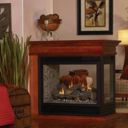 Empire Tahoe Premium 36" 3-Sided Peninsula Direct Vent Gas Fireplace | DVP36PP - DVP36PP32EN