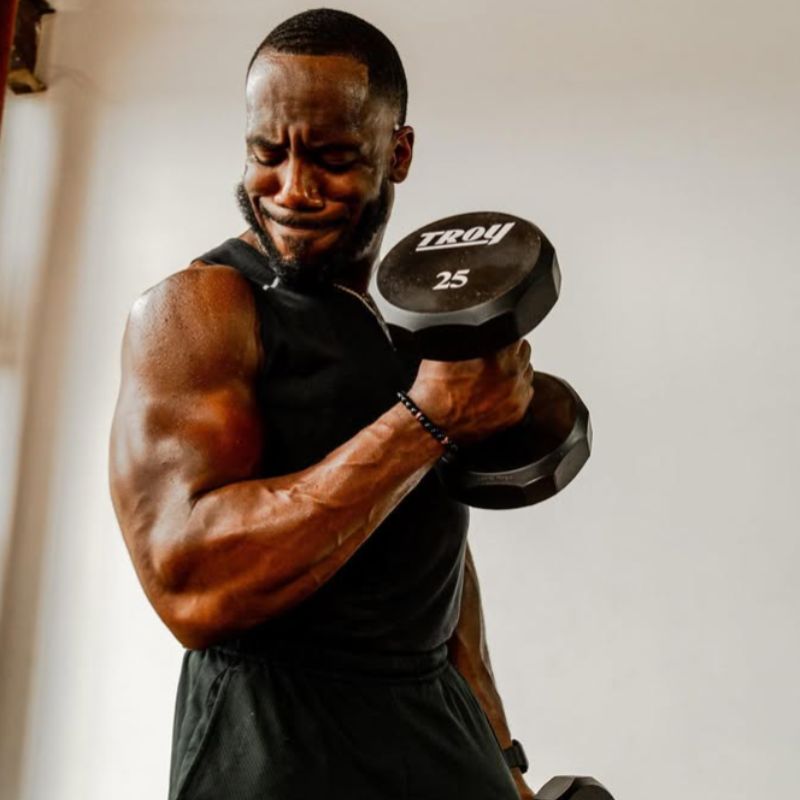 TROY TSD-U 12-Sided Urethane Encased Dumbbell