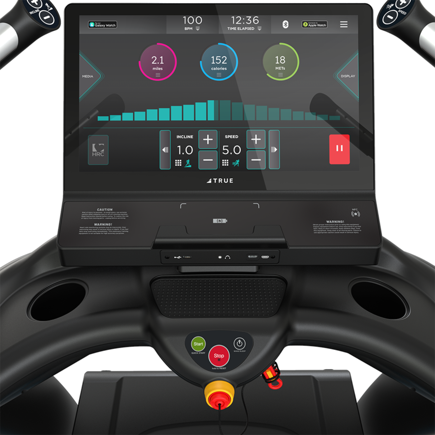 True Vapor Alpine Runner Incline Trainer - TC1I350L0