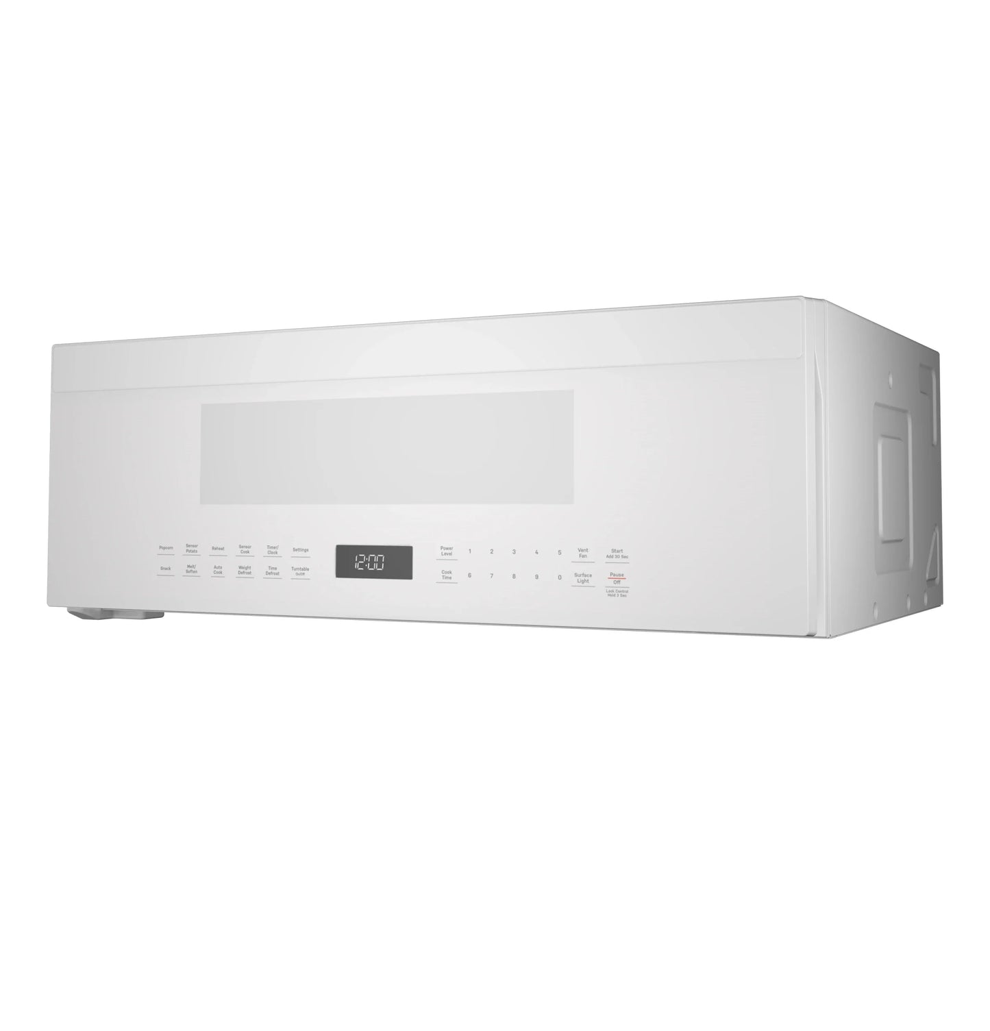 GE Appliances 1.2 Cu. Ft. Over-the-range Low Profile Sensor Microwave Oven White - UVM9125DYWW