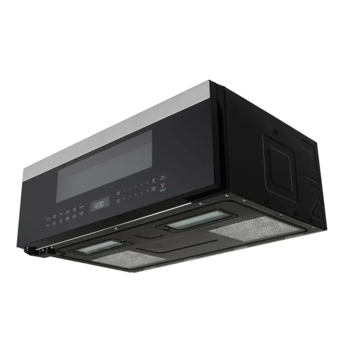 GE Appliances 1.2 Cu. Ft. Over-the-range Low Profile Sensor Microwave Oven Stainless Steel - UVM9125STSS