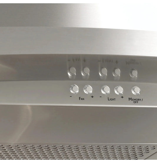 GE Appliances30" Wall-Mount Chimney Hood Stainless Steel - UVW7301SWSS