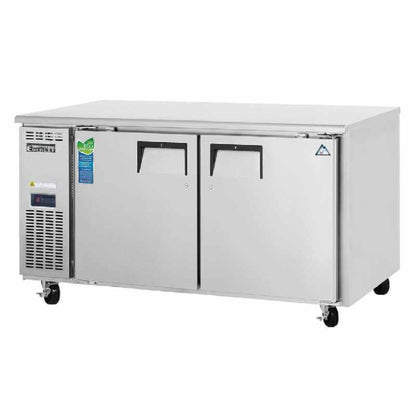 Everest - ETWF2, Commercial 59" Undercounter Worktop Freezer - ETWF2