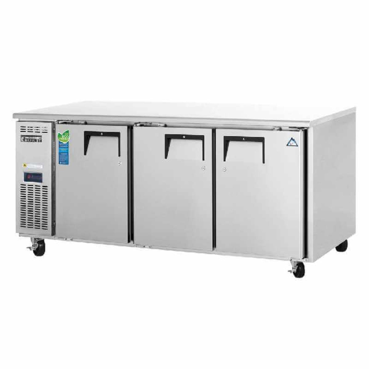 Everest - ETR3, Commercial 71" Undercounter Worktop Refrigerator - ETR3