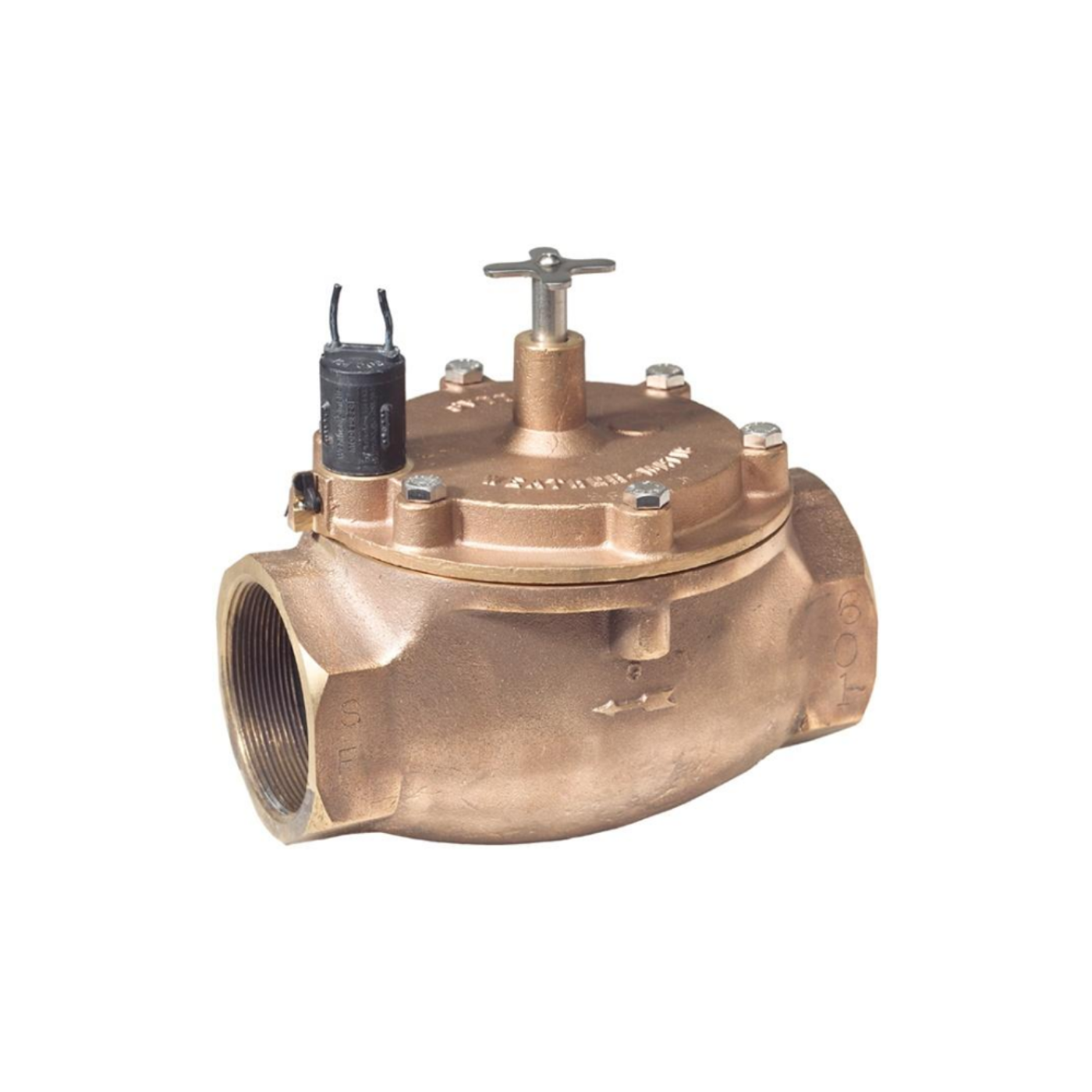 Zurn Weathermatic 8200CR-10D 1" Bronze Bullet Valve with Flow Control - 8200CR-10D