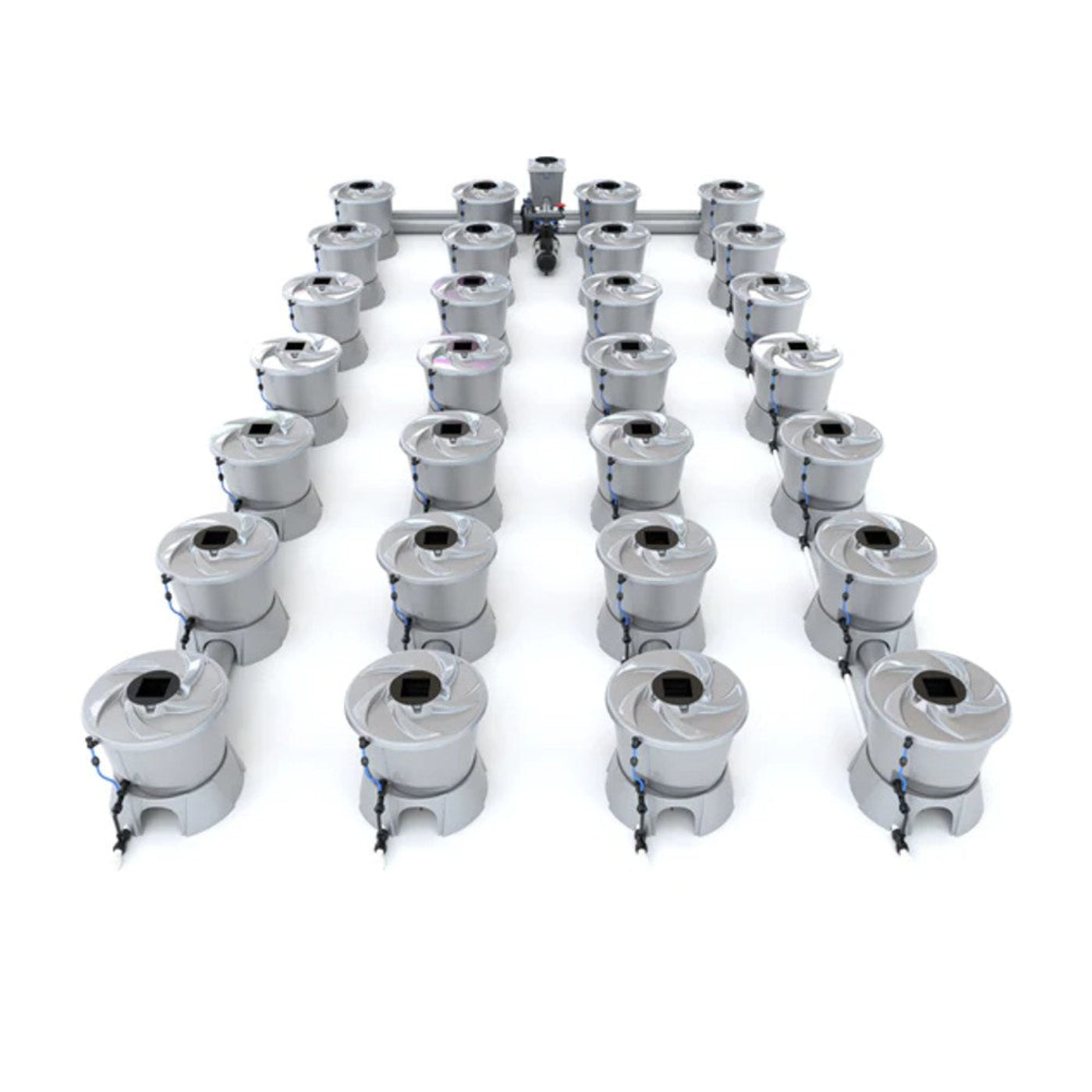 Alien Hydroponics 28 Pot (4 Row) V-System RDWC - BD100-0428