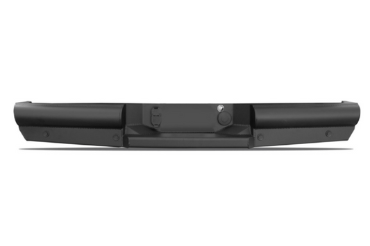 Fab Fours NT16-U3750-1 Nissan Titan XD 2016-2020 Black Steel Elite Rear Bumper