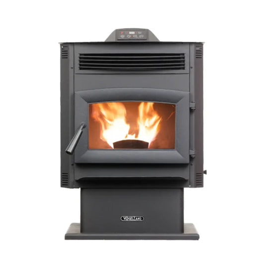 Vogelzang VG5717-W Pellet Stove 90 lb. Hopper (2,200 Sq. Ft.) - 1783497058152_966