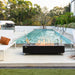 Valencia Fire Table Outdoor with Wind Screen