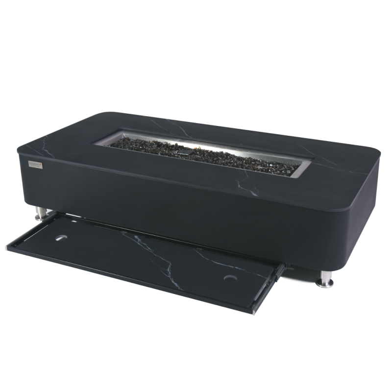 Valencia Fire Table with Lid Compartment
