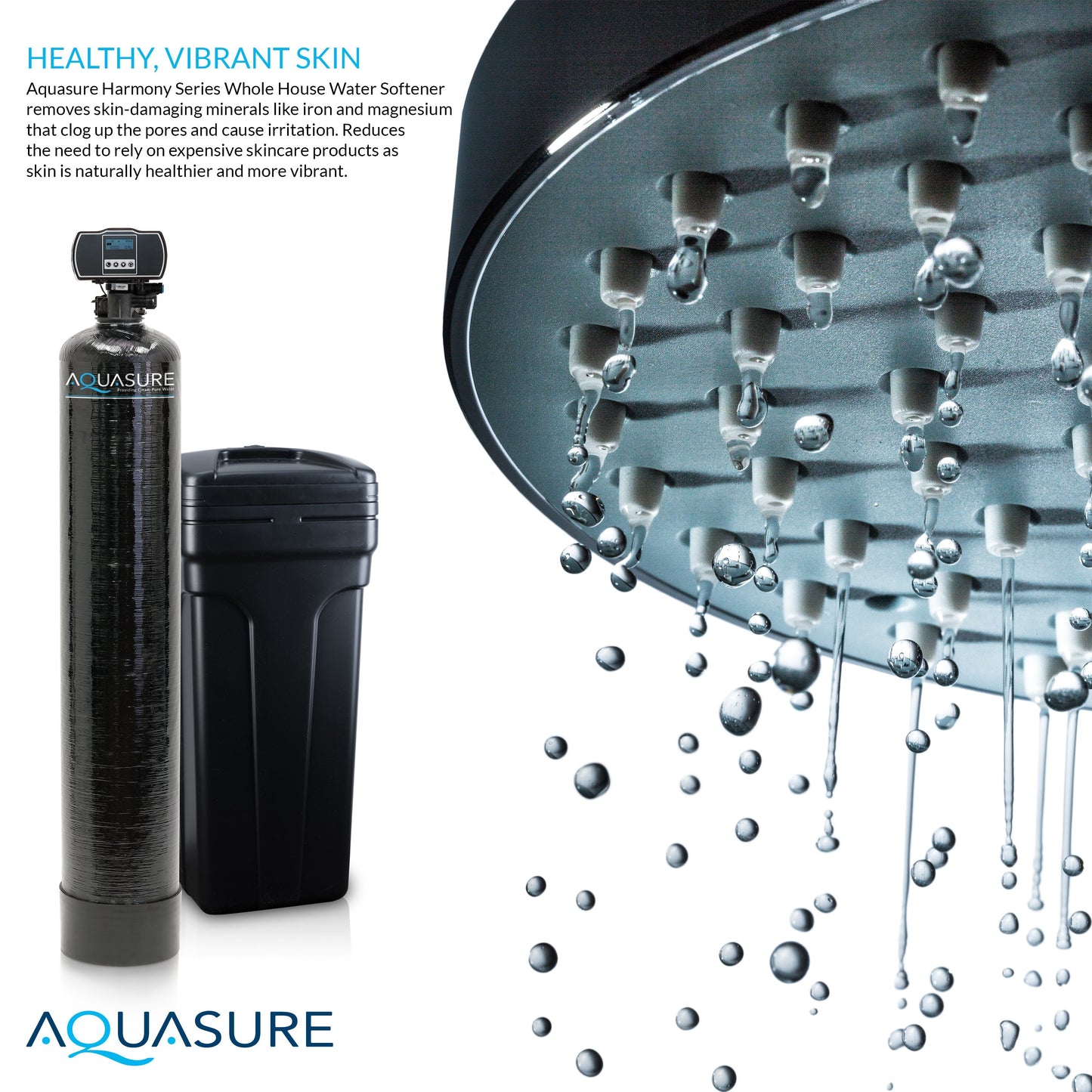 Aquasure Pro | Whole House Water Filter Bundle with 72,000 Grains Softener, 75 GPD Reverse Osmosis System & Triple Purpose Pre-Filter - AS-WHF72D
