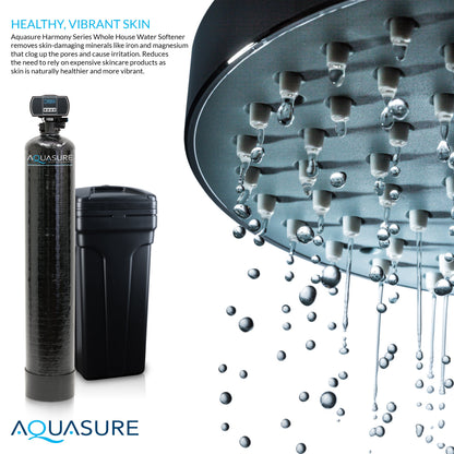 Aquasure Series | 48,000 Grains Water Softener with 12 GPM Quantum UV Purifier and 75 GPD Reverse Osmosis RO System - AS-WSUV48RO