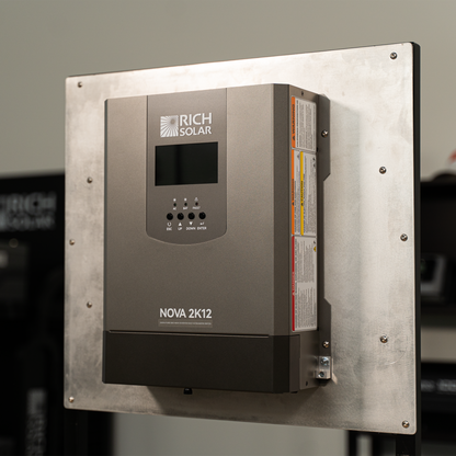 Rich Solar 2K12 | 2000W 12V Pure Sine Wave Inverter with Built-in Transfer Switch | UL458 Certified for RVs, Campers, Trailers, Vans - RS-V2P12TS
