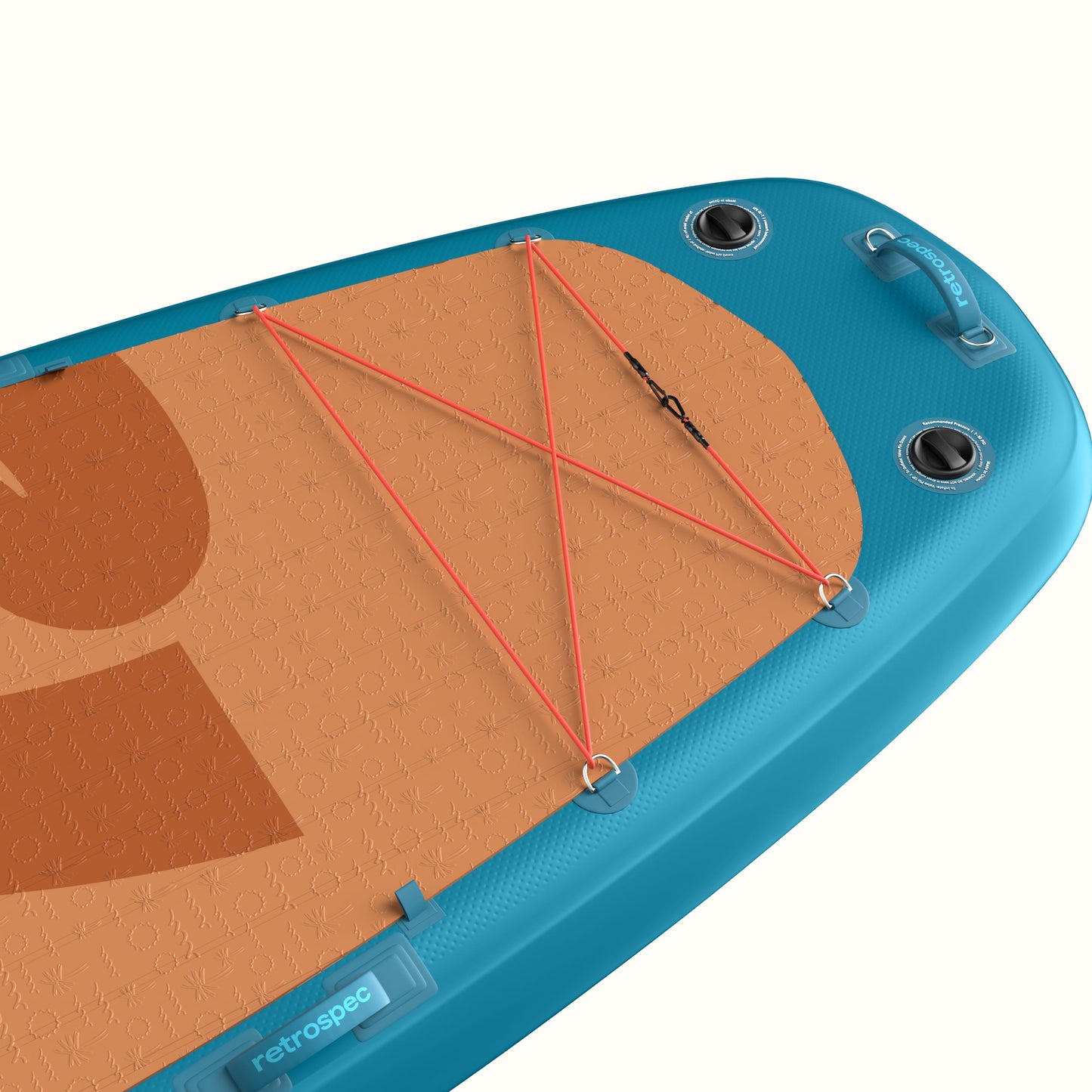 Retrospec Weekender Crew Multi-Person Inflatable Stand Up Paddle Board 12’ - 6626