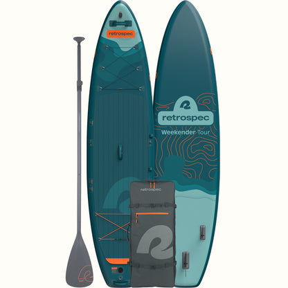 Retrospec Weekender Tour Inflatable Stand Up Paddle Board 11’6’’ - 6624
