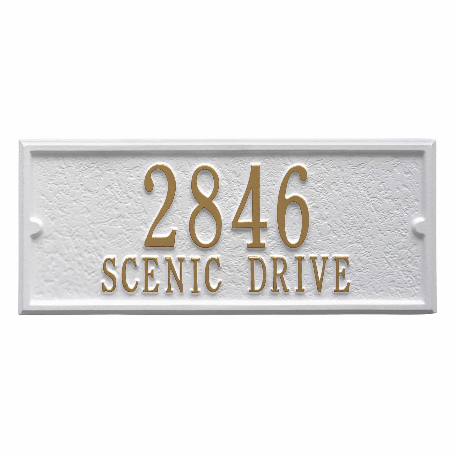 Whitehall Balmoral Mailbox Side Plaques and Monogram Package -  16365