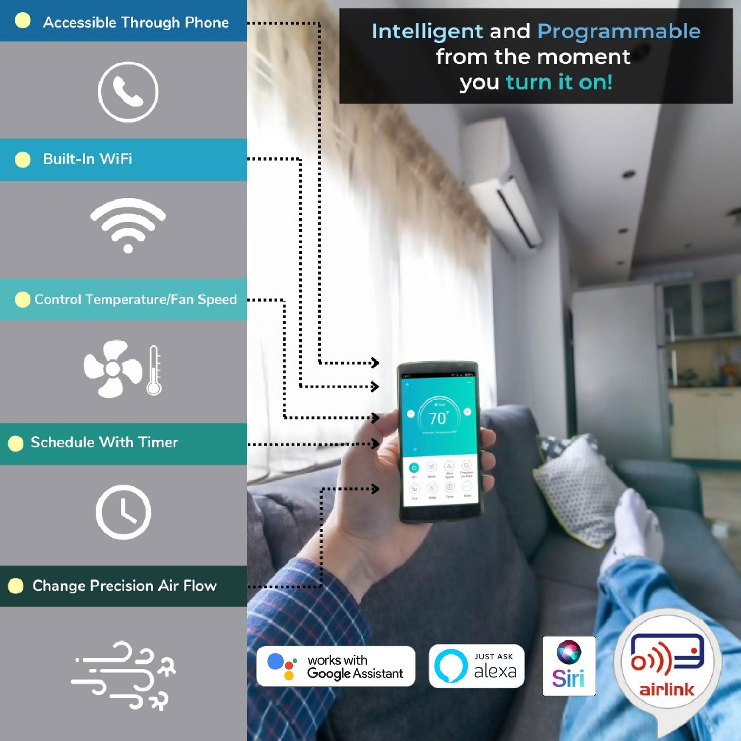 Pioneer Dual Split 18000 BTU 1.5-Ton Quantum Ultra Wi-Fi 24 SEER2 Energy-Star Multi (2) Zone Wall Mount Air Conditioner Heat Pump 230-Volt - WYT020GLSI24M2-9W-9W