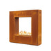 Williams Fireplace Corten Steel with fire