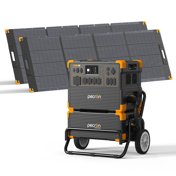 PECRON E3600LFP Solar Generator Kit 3600W 3072Wh - E3600LFP