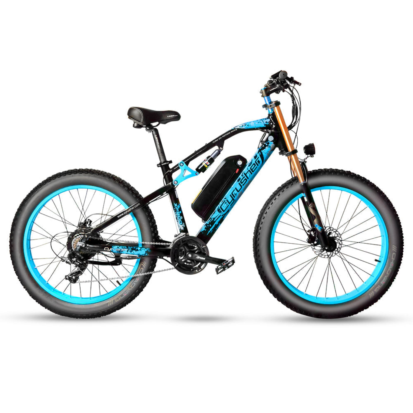 Cyrusher XF900 Mountain Motorcycle-Style Ebike - US-900-YL17A