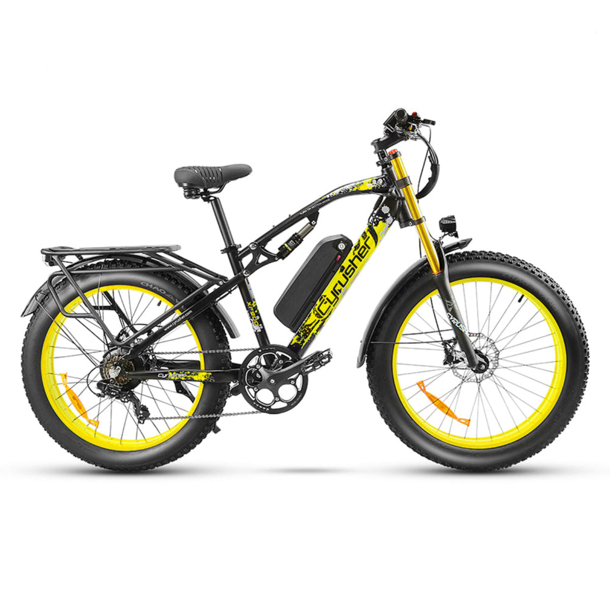 Cyrusher XF900 Mountain Motorcycle-Style Ebike - US-900-YL17A