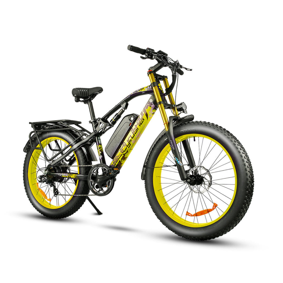 Cyrusher XF900 Mountain Motorcycle-Style Ebike - US-900-YL17A