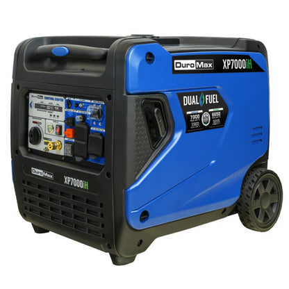 Aurora Generators DuroMax XP7000iH 7,000 Watt Portable Dual Fuel iH Inverter Generator w/ CO Alert - PowerGen USA - XP7000iH