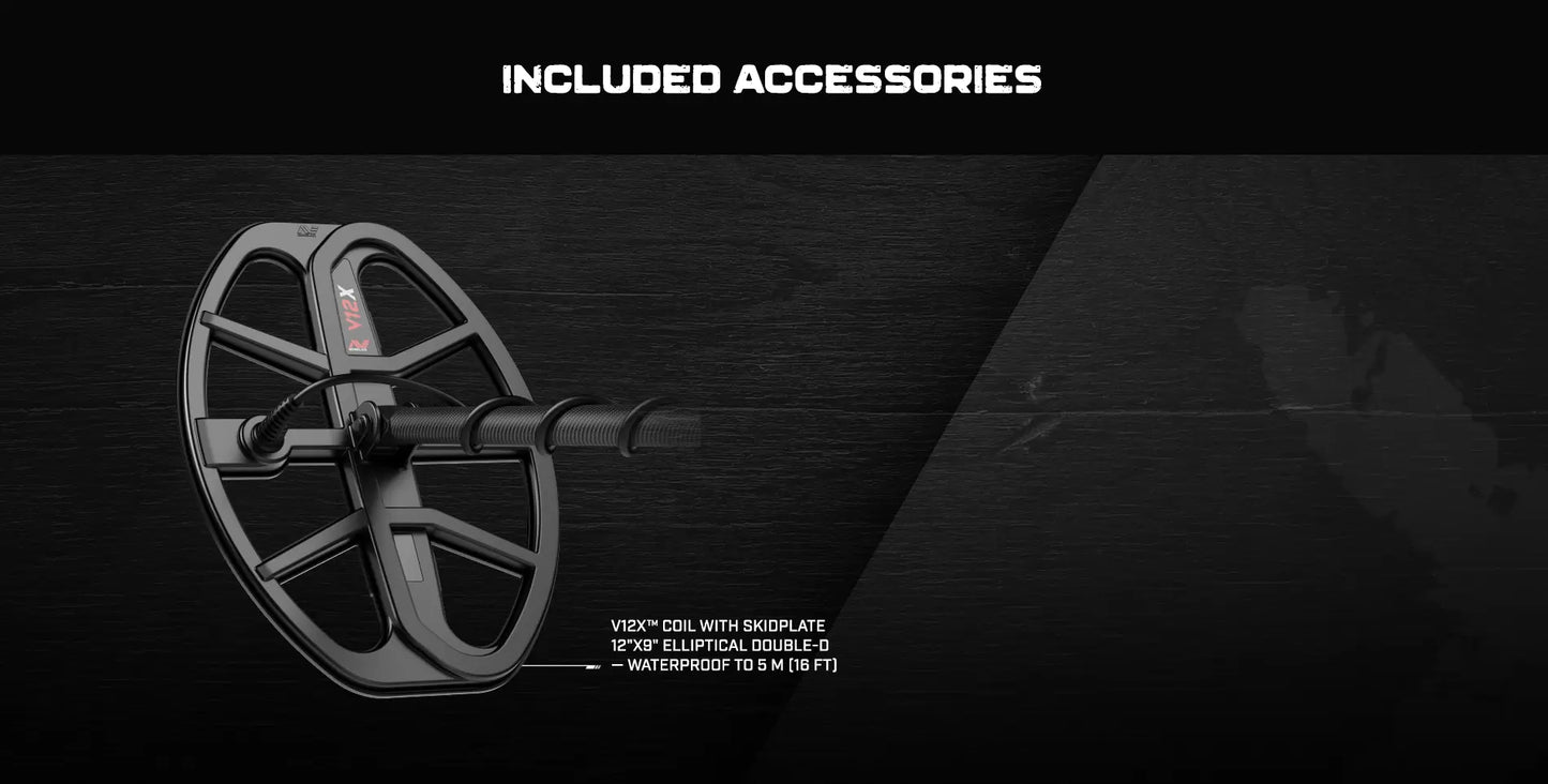 Minelab X-Terra Pro with Wired Headphones