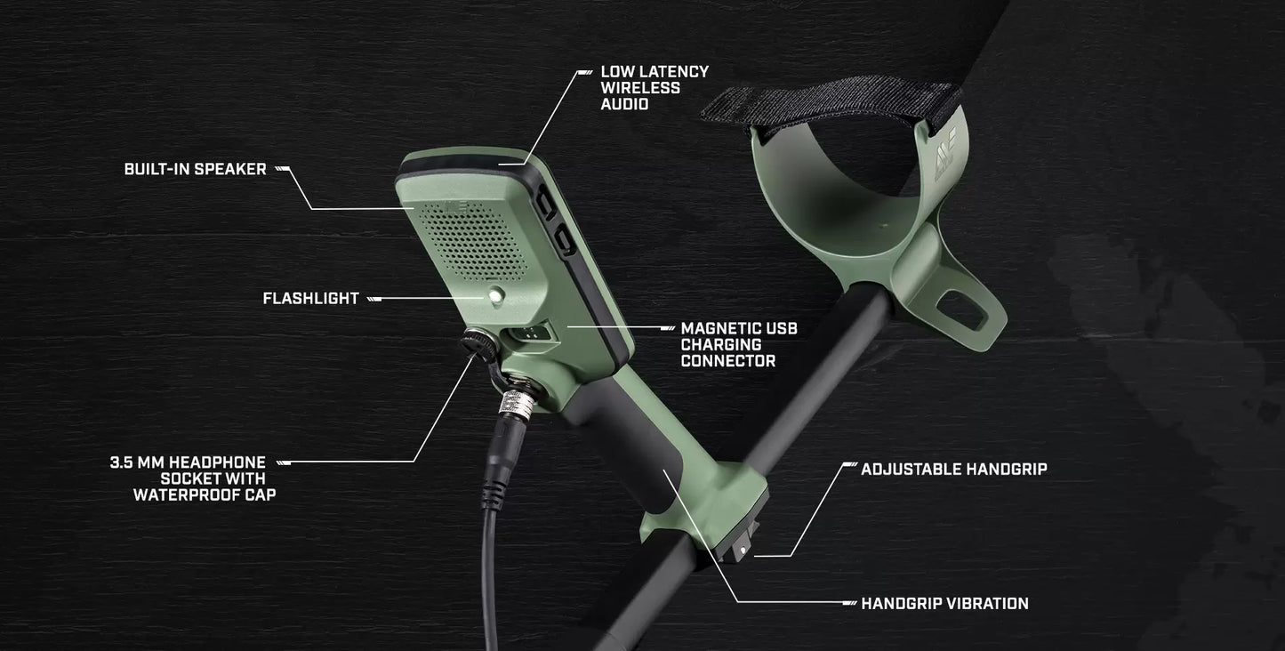 Minelab X-Terra Pro with Wired Headphones