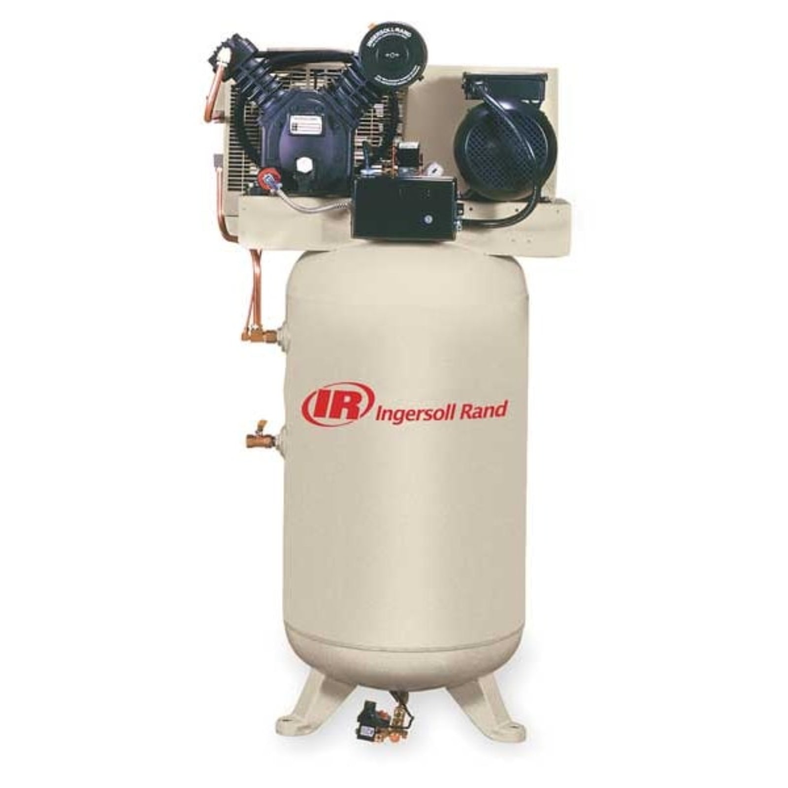 Ingersoll Rand Electric Air Compressor, 7.5 hp, 2 Stage - G0694197 ...