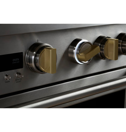 Monogram ZGP486NDTSS 48" All Gas Professional Range with 6 Burners and Griddle Stainless Steel - ZGP486NDTSS