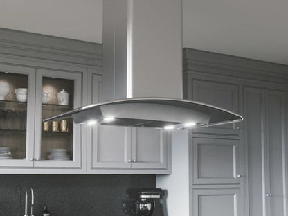 Zephyr ZMLE42CS 42" Milano Island Stainless Steel - ZMLE42CS