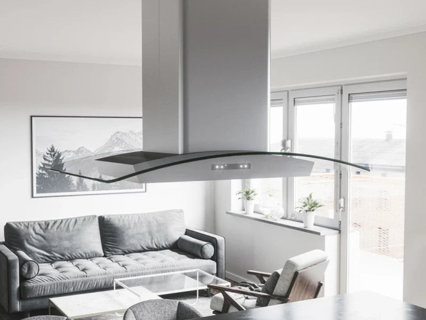 Zephyr ZMLM90CS 36" Milano Island Stainless Steel - ZMLM90CS