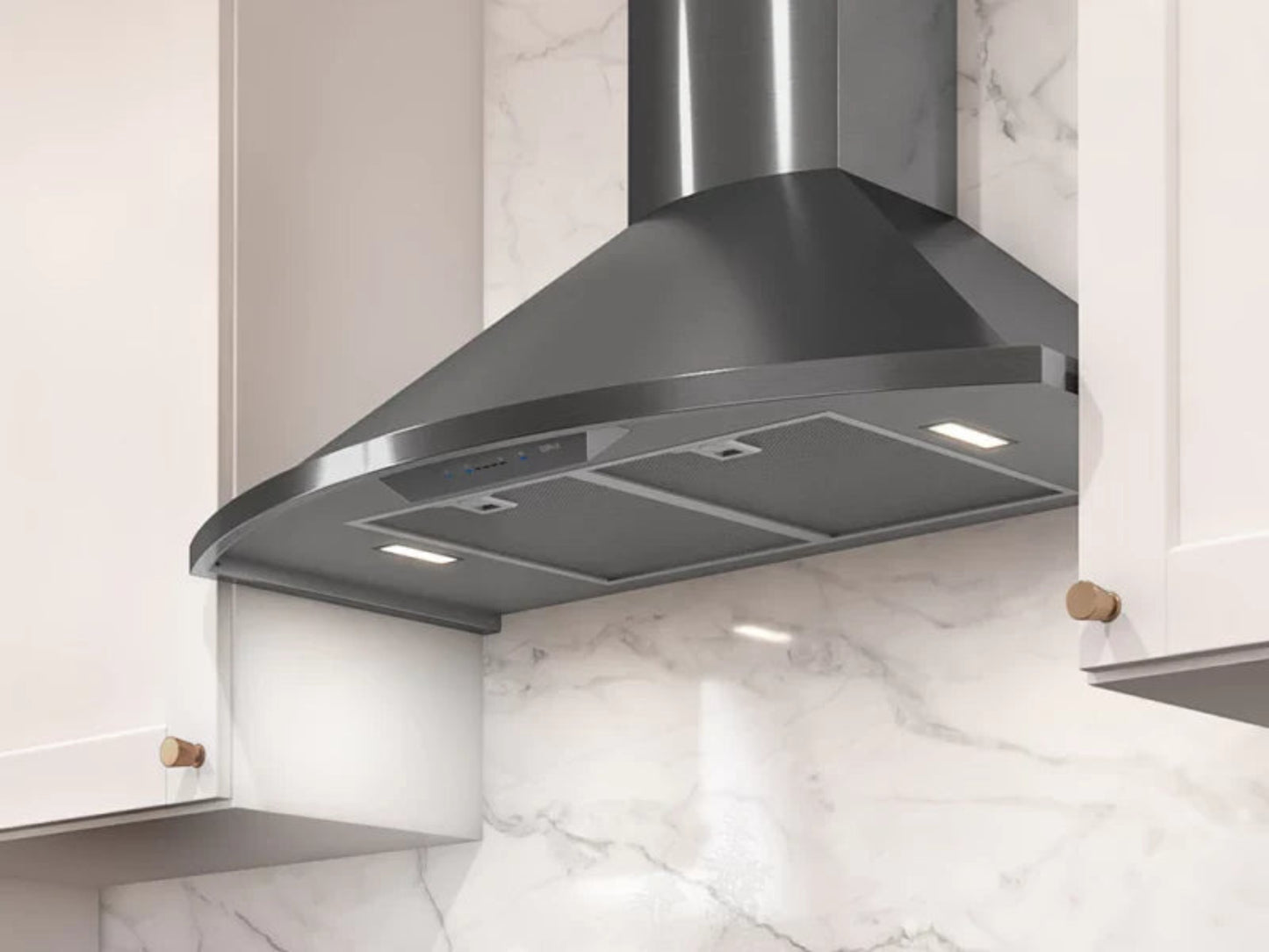 Zephyr ZSAM90FBS 36" Savona Wall Black Stainless Steel - ZSAM90FBS