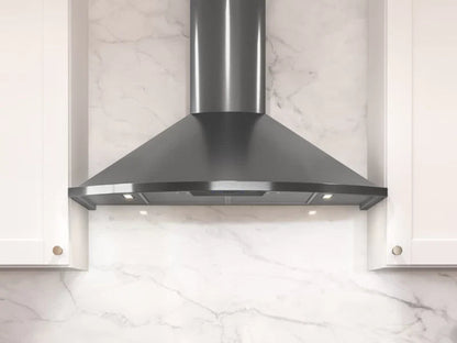 Zephyr ZSAM90FBS 36" Savona Wall Black Stainless Steel - ZSAM90FBS