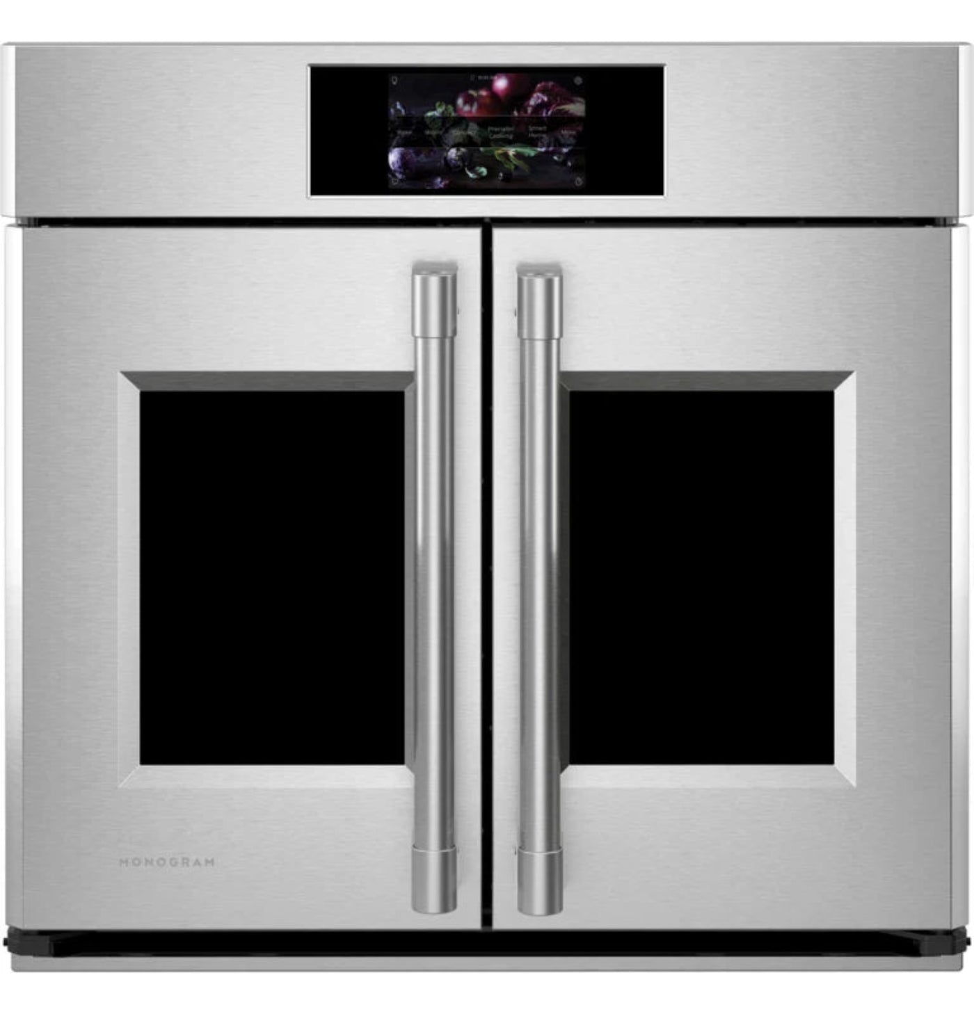 Monogram ZTSX1FPSNSS 30" Statement French-Door Single Wall Oven Stainless Steel - ZTSX1FPSNSS