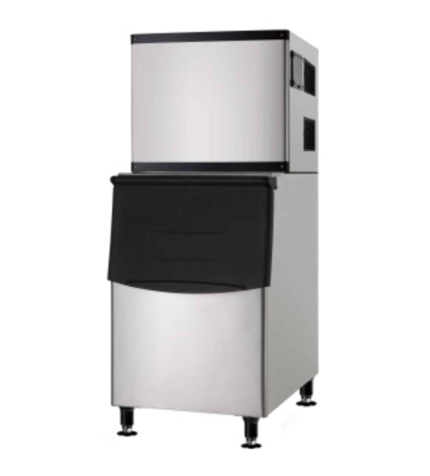 Chef AAA - A350K, Commercial 350 lb Ice Cube Maker Ice Machine with Bin Air Cooled - A350K