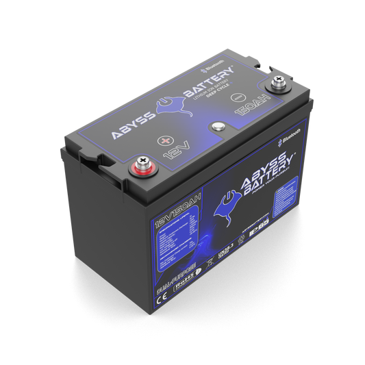Abyss Battery 12V 150Ah Dual Purpose Lithium Marine Battery - AB-12V150-BT