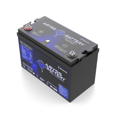 Abyss Battery 12V 150Ah Dual Purpose Lithium Marine Battery - AB-12V150-BT
