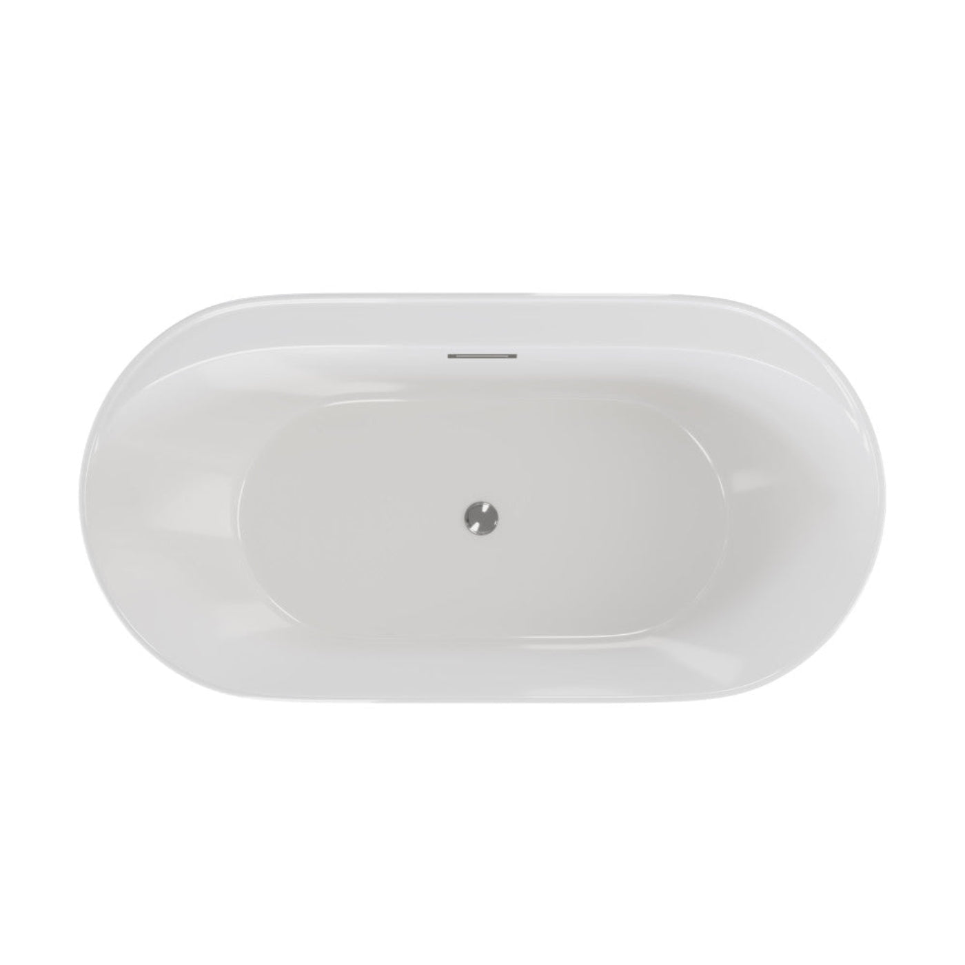 Swiss Madison Monaco 59" Freestanding Bathtub with Matte Black Stand - SM-FB1002MB