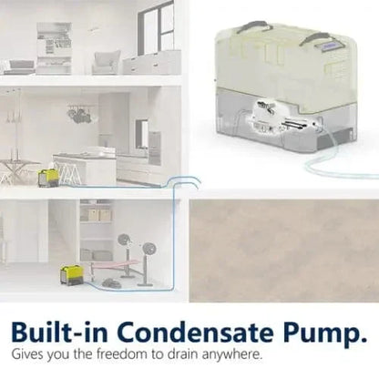 AlorAir Storm LGR Extreme Commercial-Grade Dehumidifier with Pump Drain Hose