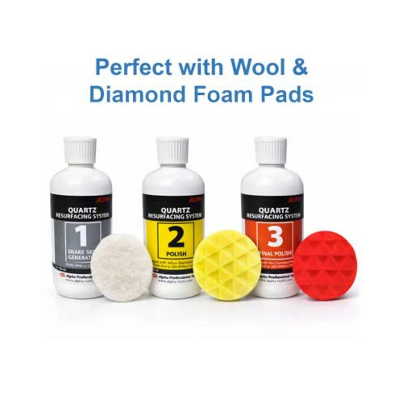 Alpha Tools BMP Quartz Resurfacing Kit - 5480‑2025