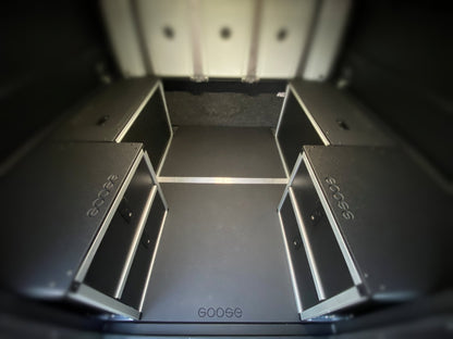 GOOSE GEAR Alu-Cab Canopy Camper V2 - Chevy Colorado/GMC Canyon 2015-2022 2nd Gen. - Bed Plate System - 6' Bed - 2804-GGR-SH