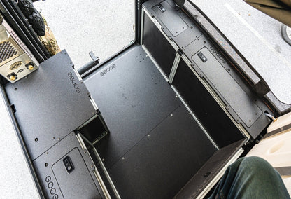 GOOSE GEAR Alu-Cab Canopy Camper V2 - Chevy Colorado/GMC Canyon 2015-2022 2nd Gen. - Rear Utility Module - 6' Bed - 2753-GGR-SH