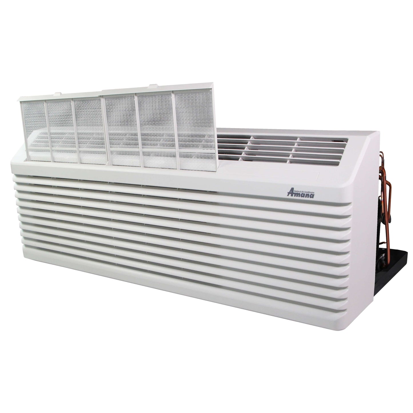 AMANA PTAC 15,000 BTU Air Conditioner Heat Pump PTH153J25AXXX with 2.5 kW Heater 15 Amp plug R32 - APTH15J20035