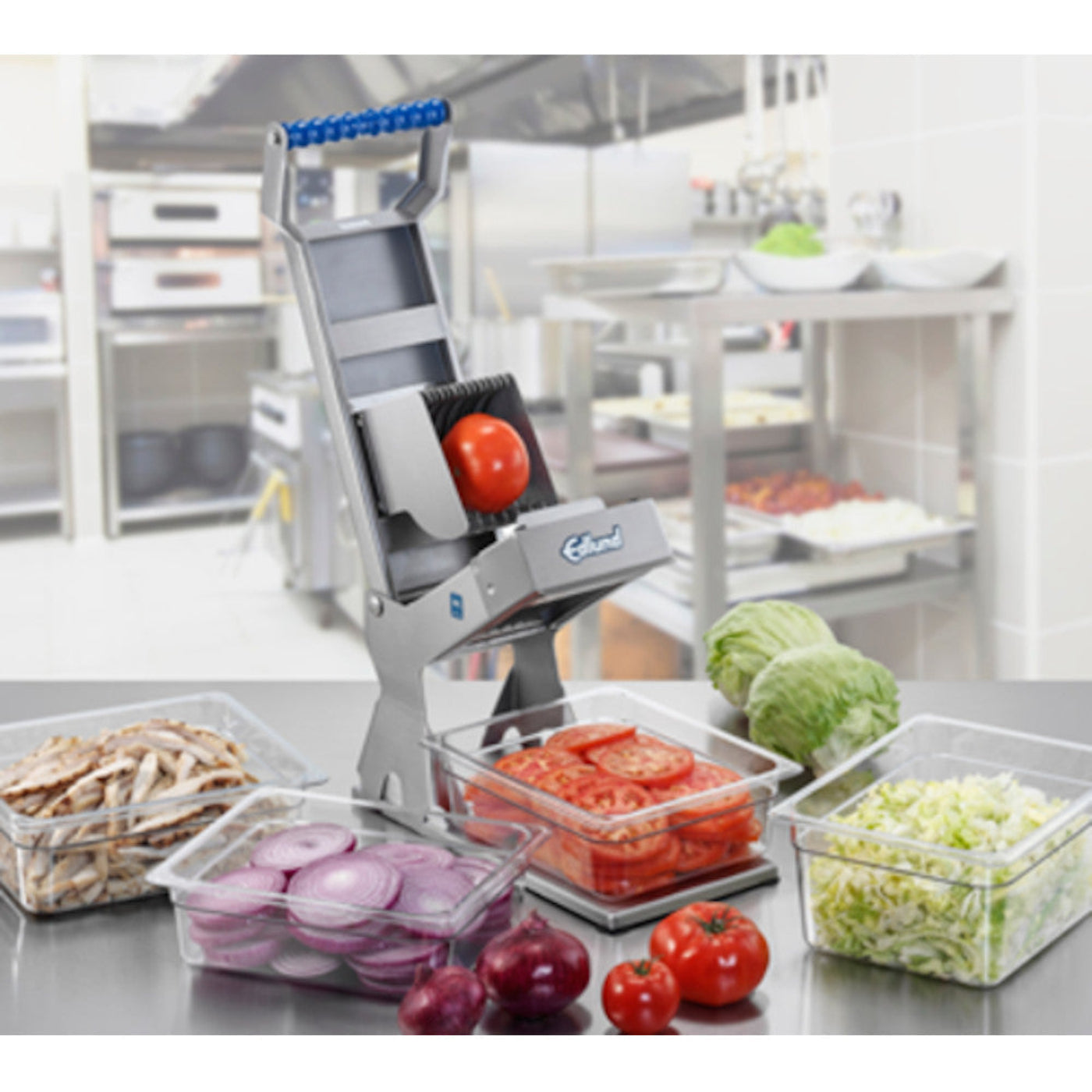 Edlund ARC! -138 3/8" Blade Manual Fruit And Vegetable Slicer - EDARC138