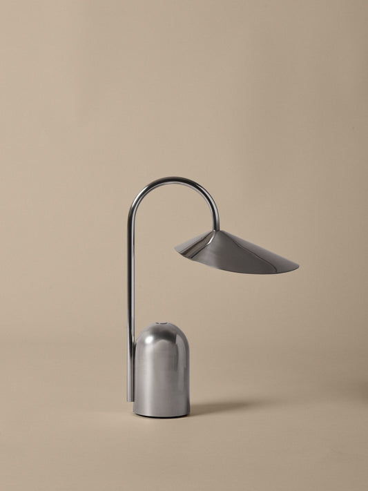 Arum Portable Lamp - Stainless Steel