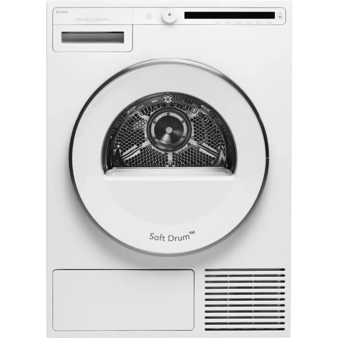 Asko 24 Inch Classic White Condenser Dryer - T208CW